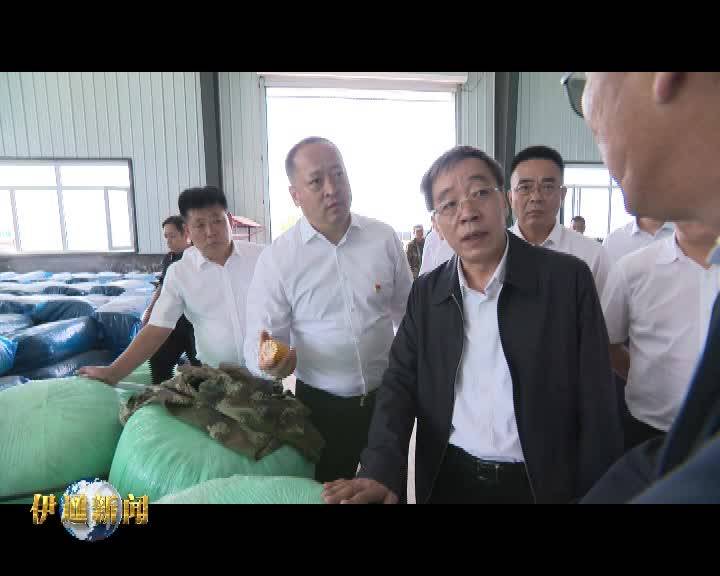 省委常委 政法委书记侯淅珉来我县调研查灾救灾等工作情况