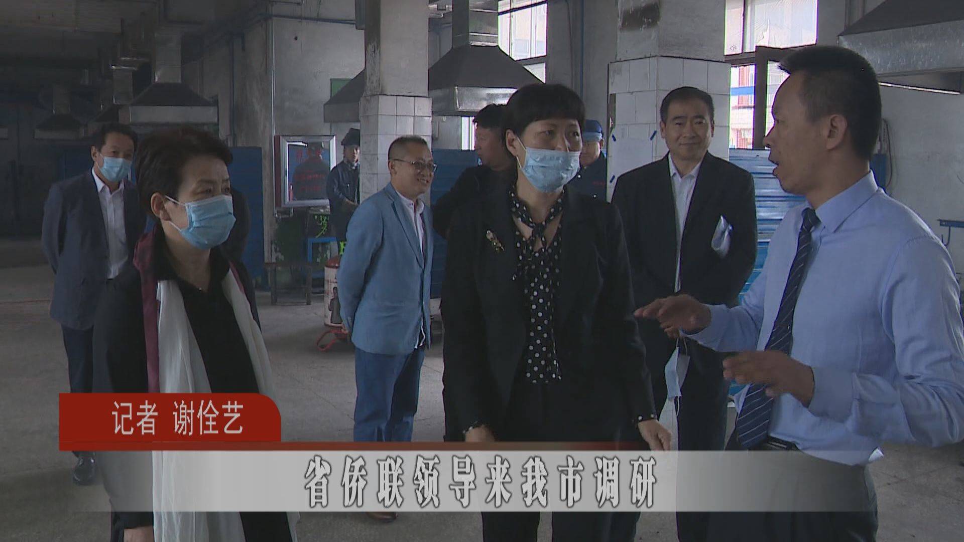 省侨联领导到蛟河市调研