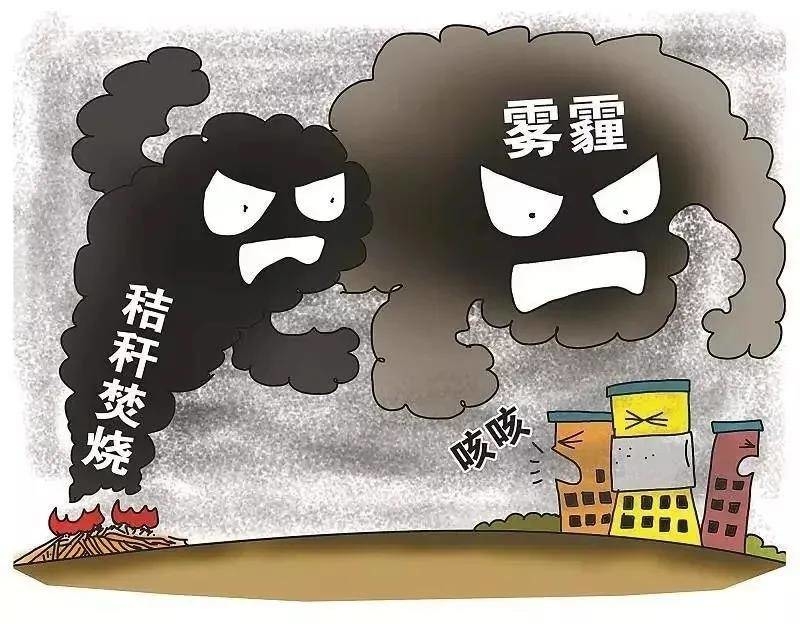 露天焚烧秸秆的危害