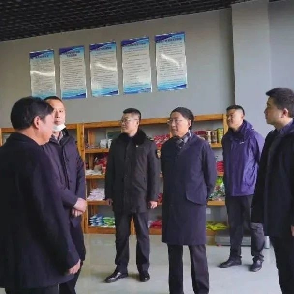 管委会领导调研学校食堂食品集中采购配送企业食品安全管理工作