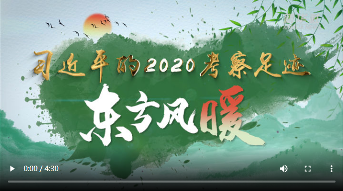 习近平的2020考察足迹丨东方风暖