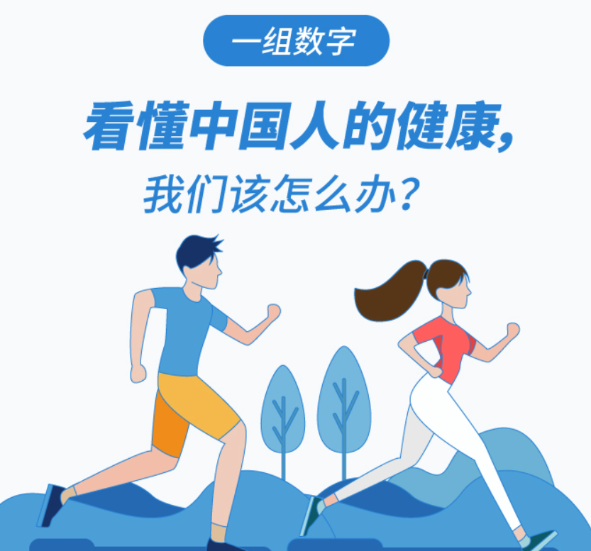 一组数字看懂中国人的健康，我们该怎么办？