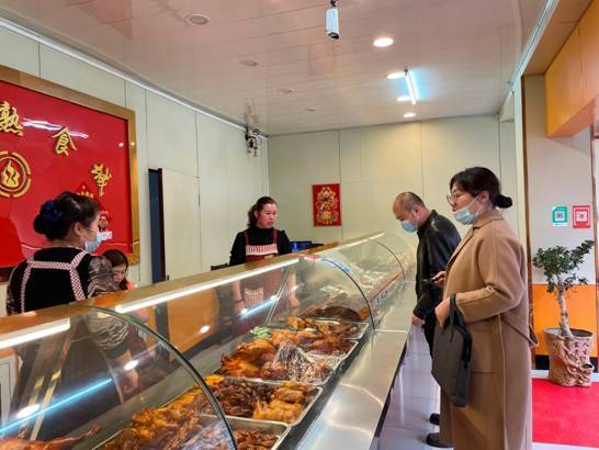市场监管局开展对熟食制品加工店专项检查