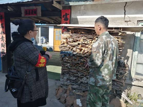 民主街林源社区近期火灾防控“三清三关”排查宣传