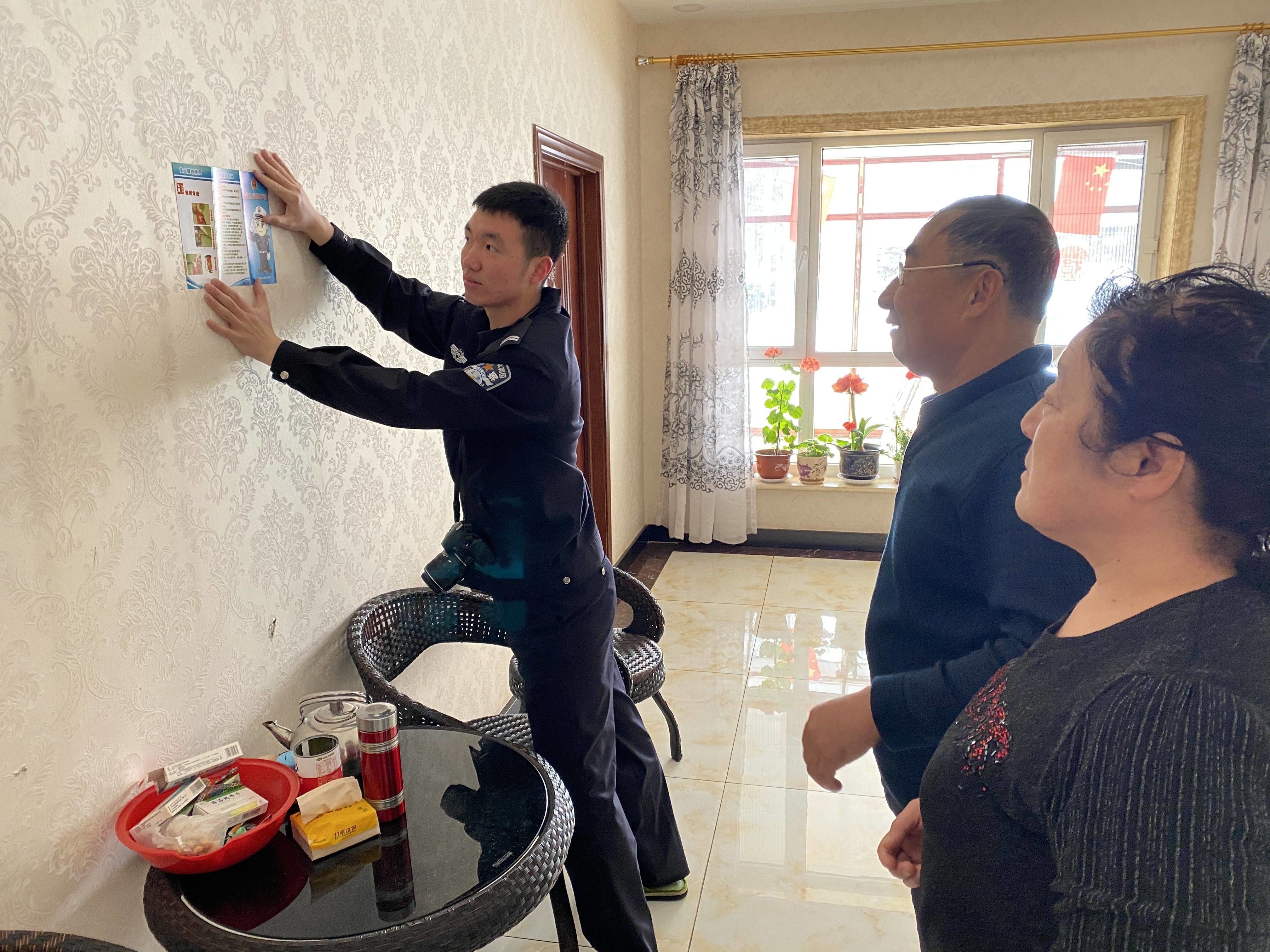 长白山边境管理支队池西边境派出所多措并举为春耕保驾护航