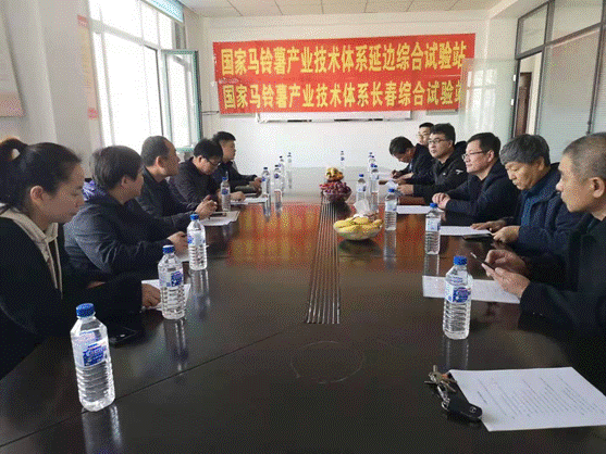 国家马铃薯产业技术体系综合试验站来敦化调研