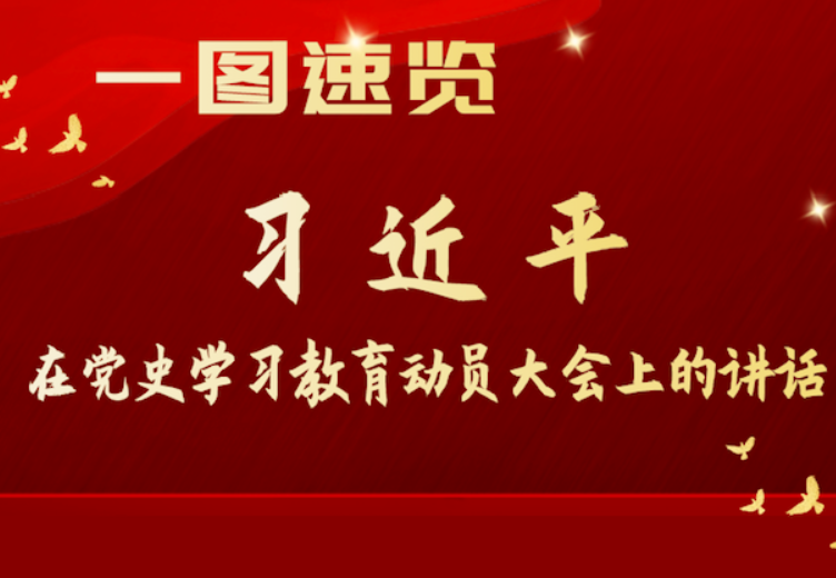 一图速览！习近平在党史学习教育动员大会上的讲话