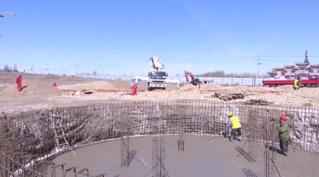 【5A景区创建】大安市嫩江湾八角铜镜广场项目稳步推进