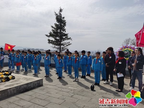 【延吉新时代文明实践】新兴街道民兴社区新时代文明实践站联合兴安小学 “祭扫献真情，爱国记心间”活动