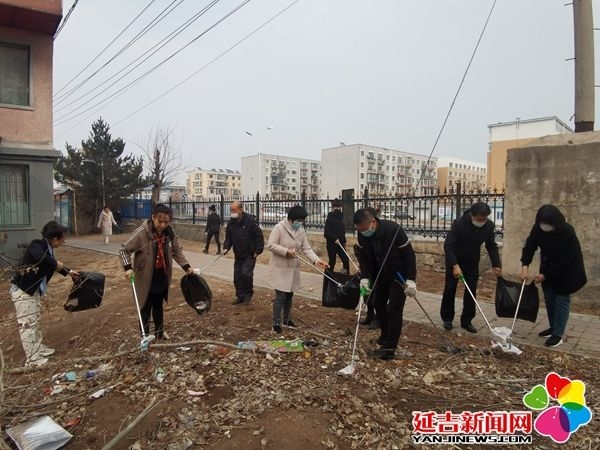 【延吉新时代文明实践】卫生日志愿服务 驻街单位来助力