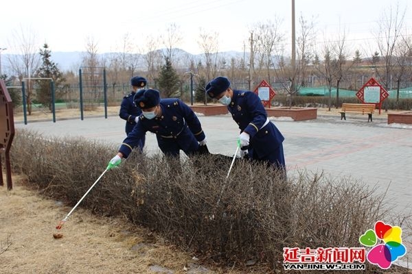 【延吉新时代文明实践】志愿服务进小区 学雷锋时时在线