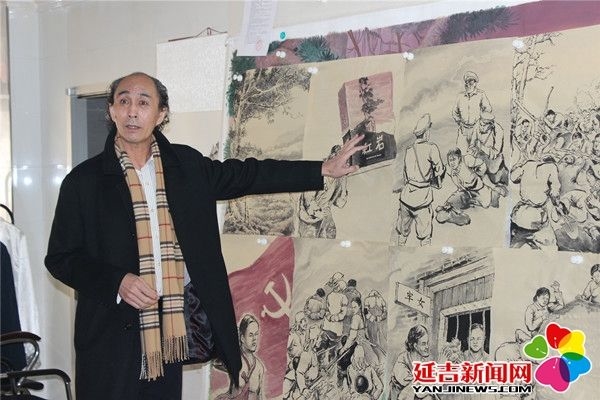 【延吉新时代文明实践】描绘红色画卷　留住红色记忆