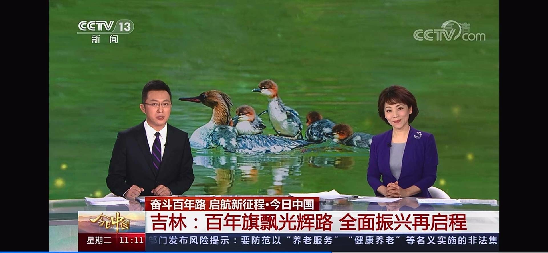 央视新闻频道特别直播节目《今日中国》18日聚焦长白山