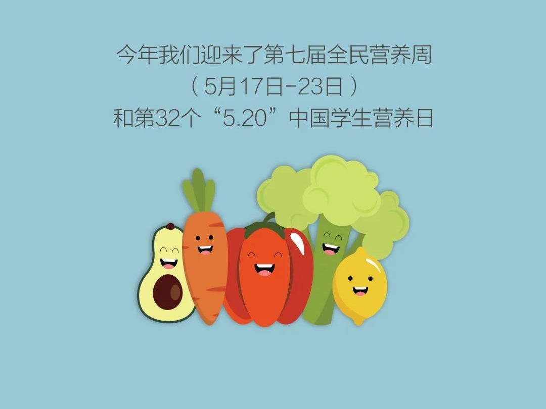 520，中国学生营养日的告白