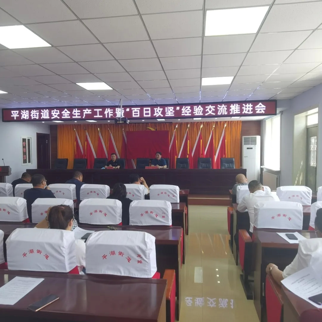 平湖街道办事处召开安全生产工作 暨“百日攻坚”经验交流推进会