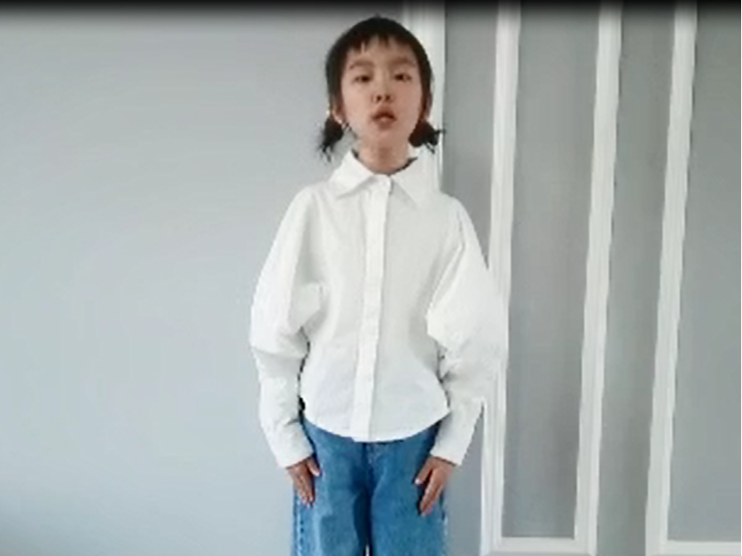 实验小学一年二班王钰涵《抗日英雄王二小》