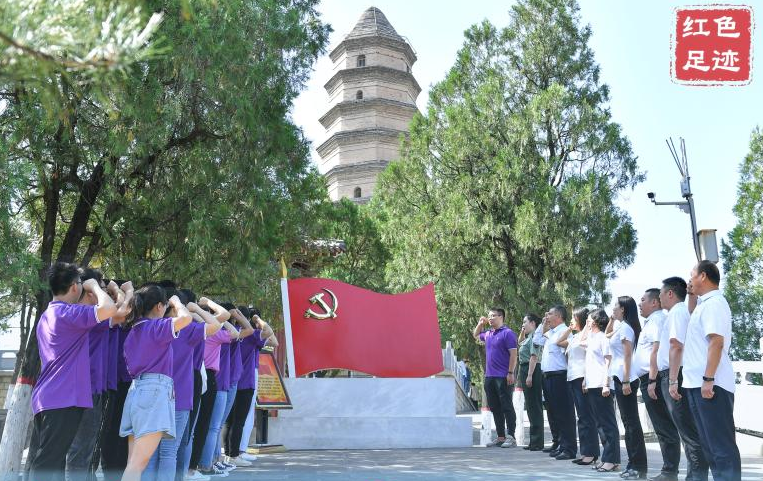 新思想引领新征程·红色足迹｜巍巍宝塔 初心永照——习近平总书记到过的红色圣地之陕西篇