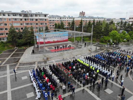 安全生产我行动  建党百年记心中