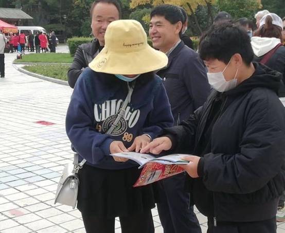 胜利街道武社区开展反电诈再宣传