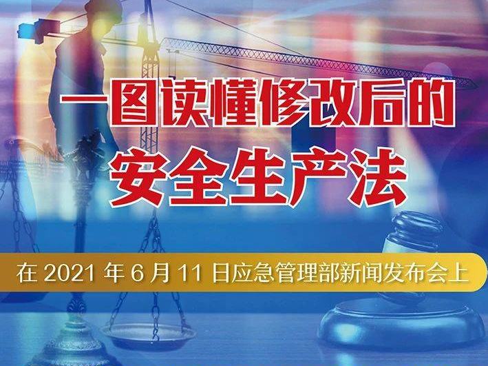 一图读懂修改后的《安全生产法》
