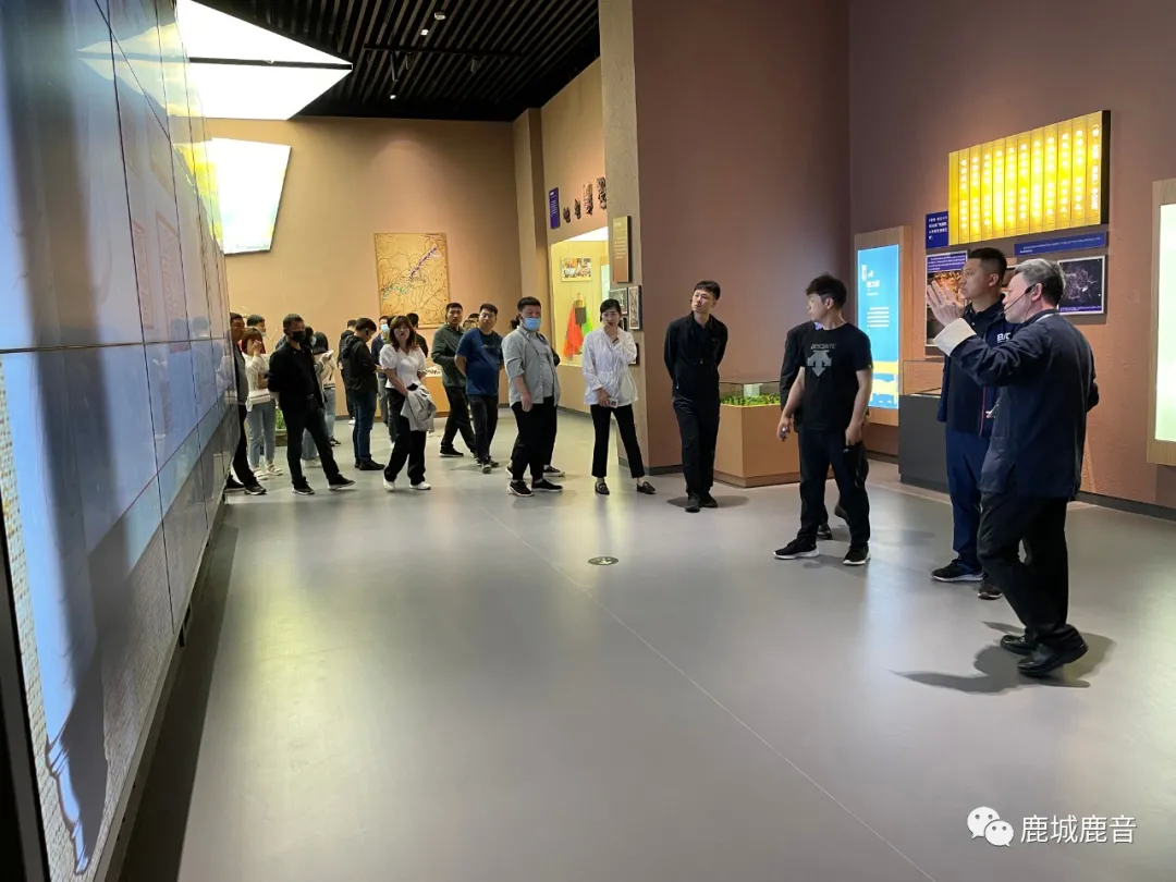 清县爱国主义教育基地外联部部长张晶带队来鹿乡镇参观调研