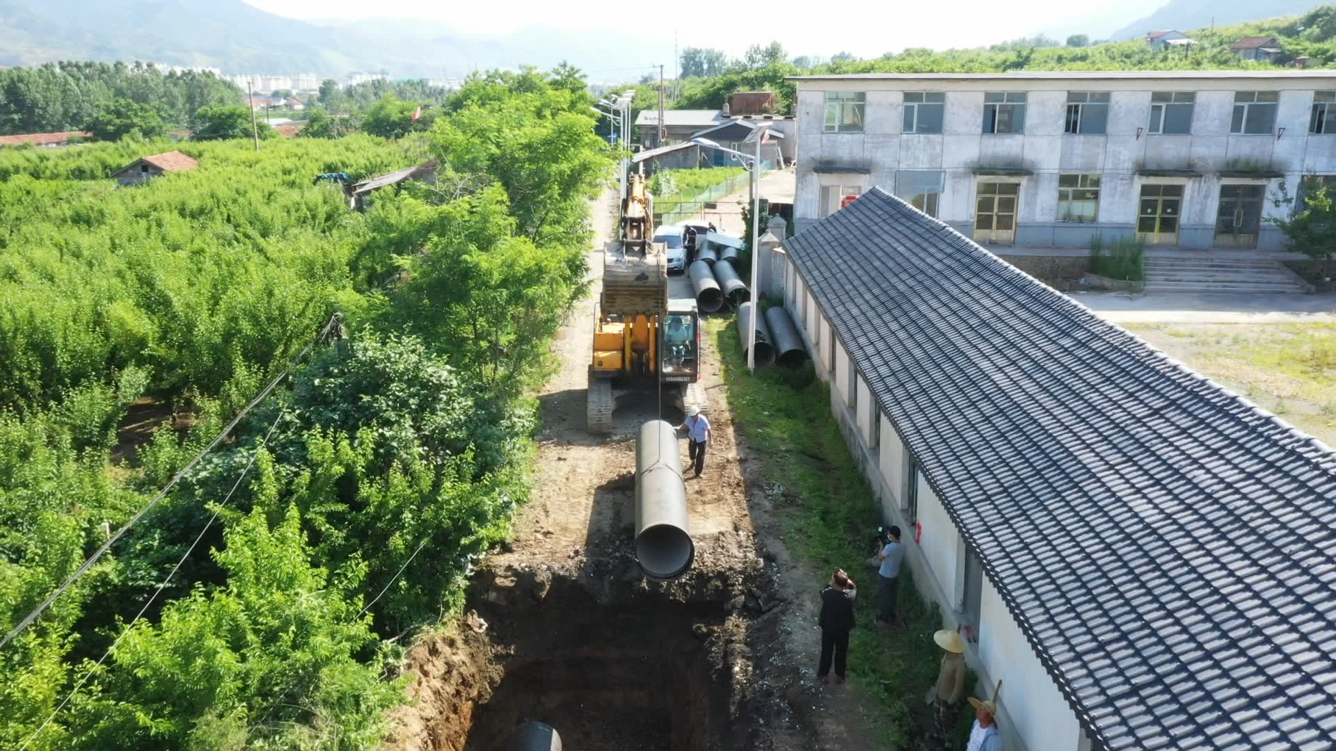 集安市加快推进十万吨净水厂给水管网项目建设