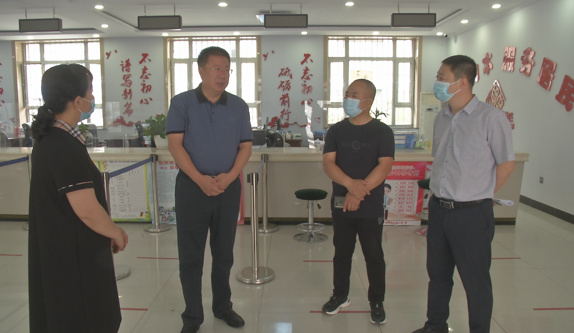 县领导检查督导建党100周年安保维稳工作
