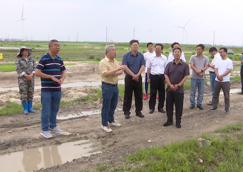 中科院东北地理所来大安市调研