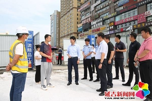 吴贤哲调研延吉市城市建设相关情况