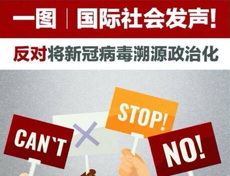 一图丨国际社会发声！反对将新冠病毒溯源政治化