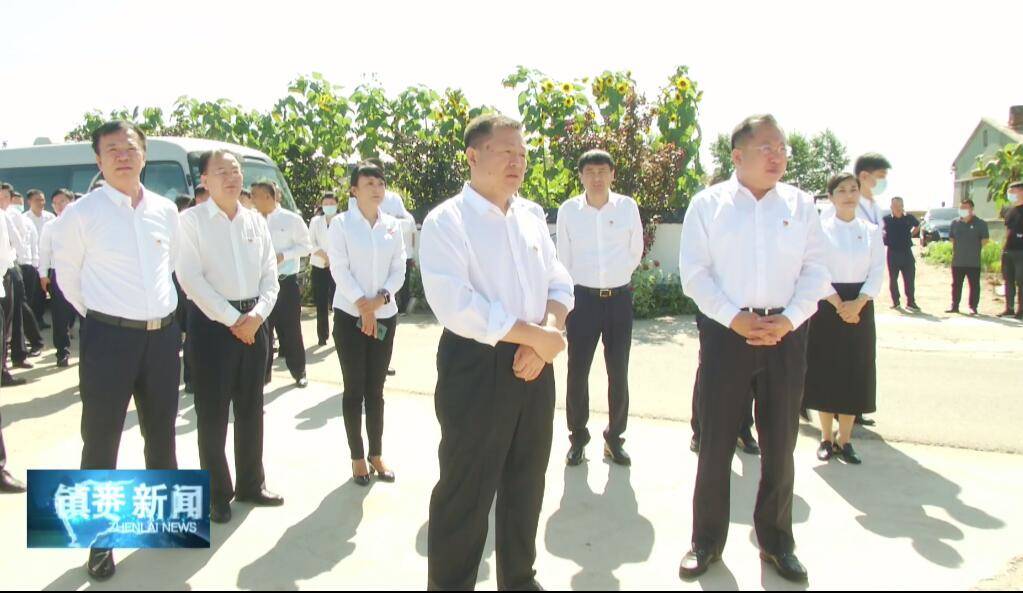 通榆县党政代表团到镇赉县考察