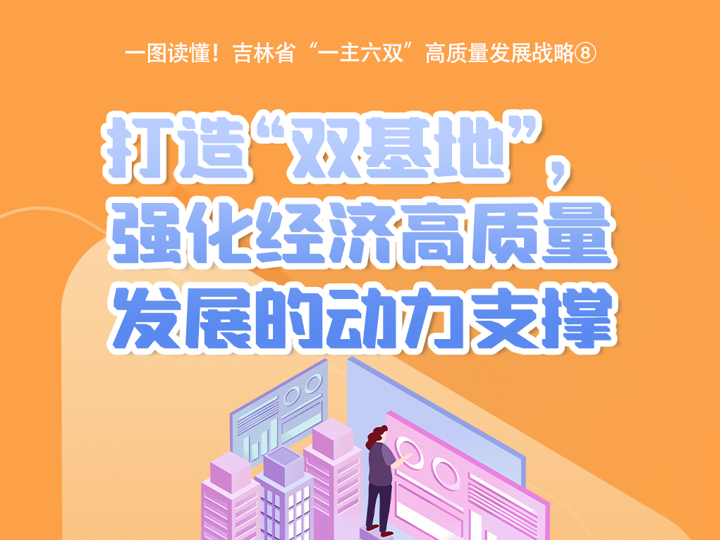 一图读懂！吉林省“一主六双”高质量发展战略打造“双基地”，强化经济高质量发展的动力支撑