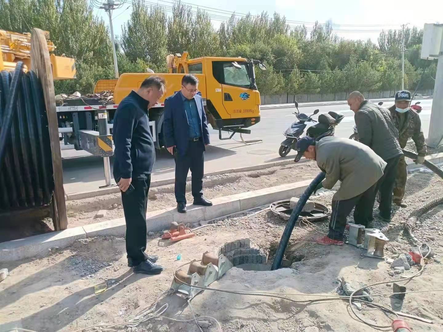 李书彬调研城市道路建设情况