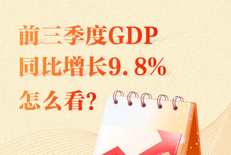 联播+｜前三季度GDP同比增长9.8%，怎么看？