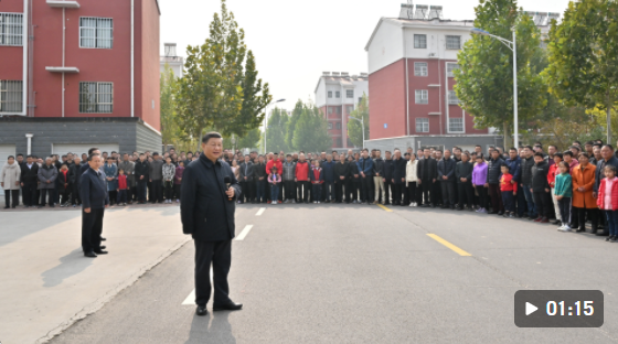 独家视频丨习近平继续在东营考察调研