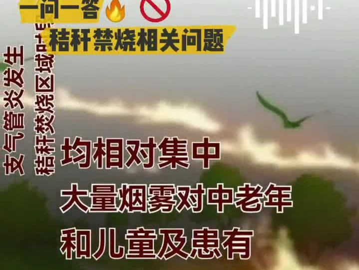 【秸秆禁烧 保护环境】一问一答 | 秸秆禁烧相关问题②