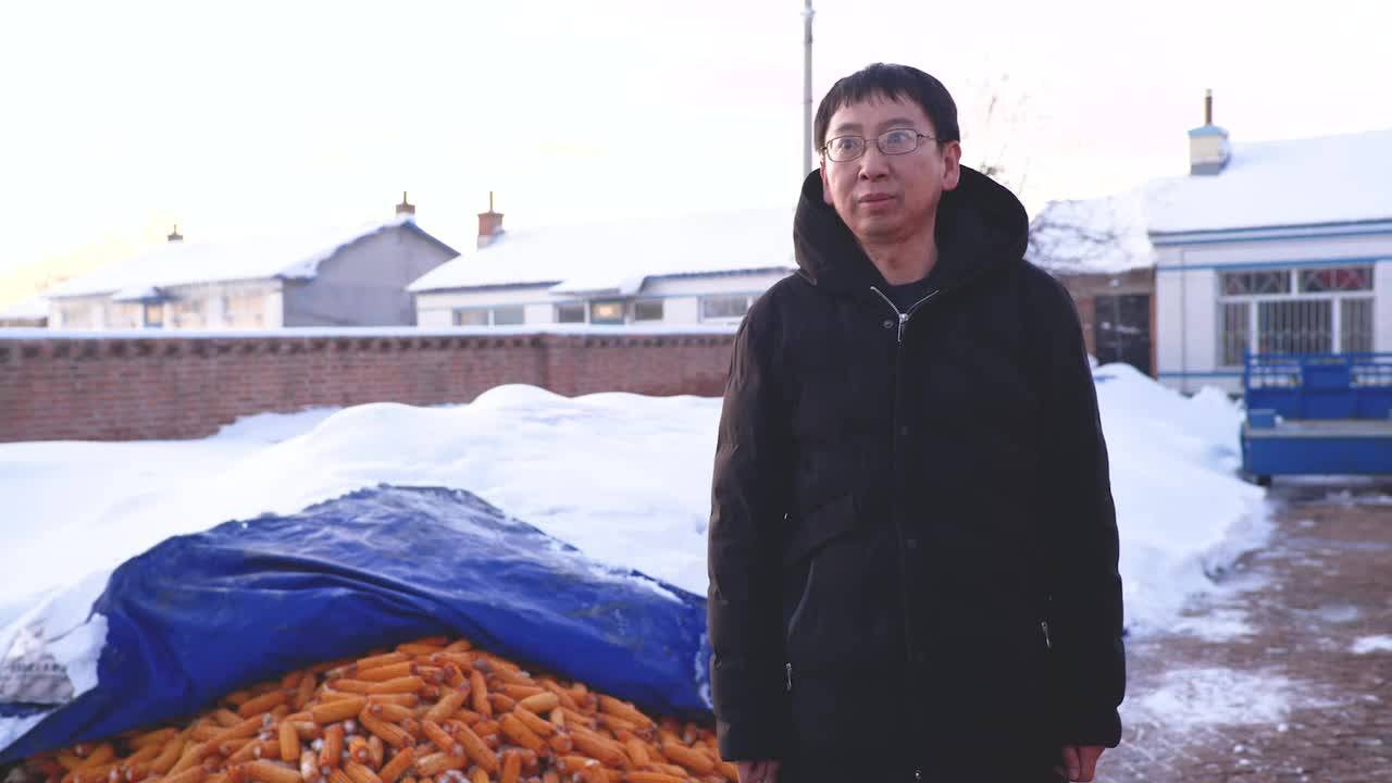 暴雪异常天气做好清雪保粮