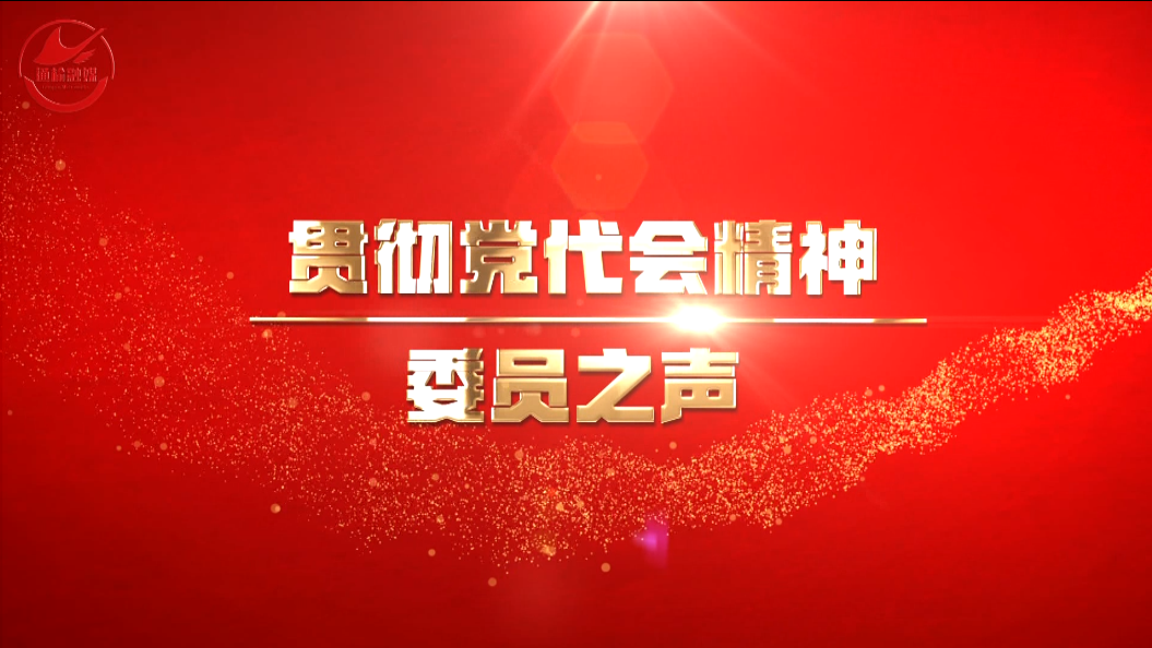 贯彻党代会精神 委员之声---- 通榆县益寿堂医药连锁有限公司总经理    张砾元