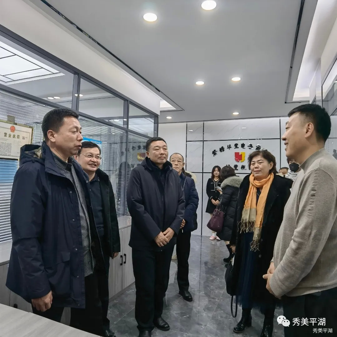 区人大常委会党组成员、副区级领导李洪波到平湖街道走访调研