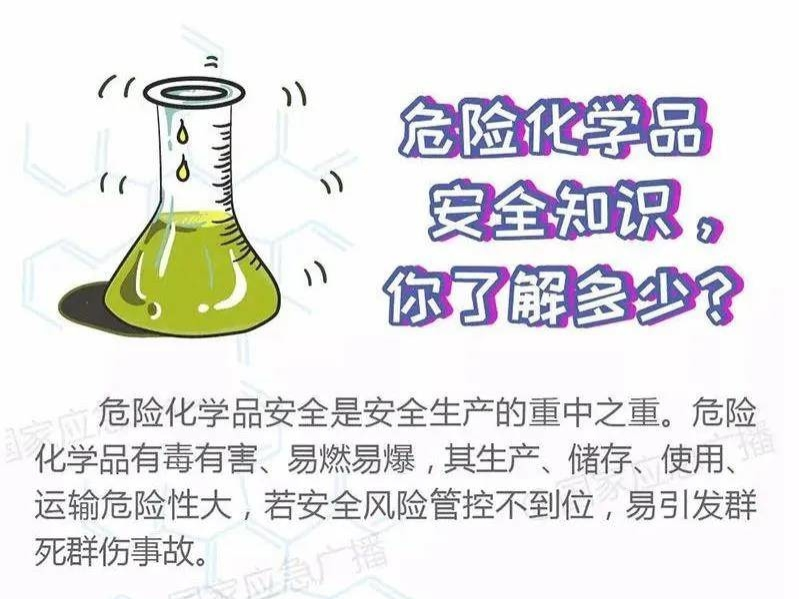 应急科普丨危险化学品安全知识，你了解多少？