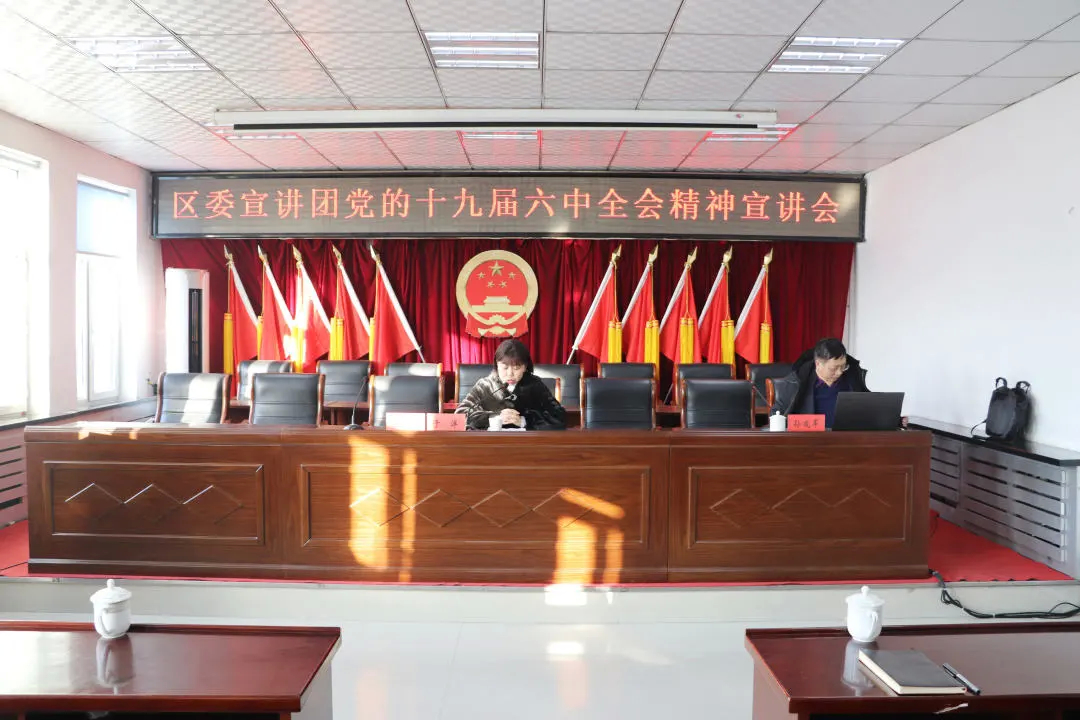 齐家镇召开区委宣讲团党的十九届六中全会精神宣讲会