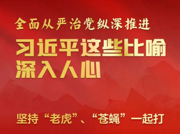 全面从严治党纵深推进 习近平这些比喻深入人心