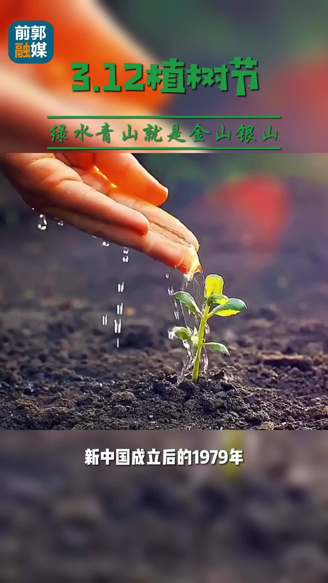 3.12植树节
绿水青山就是金山银山