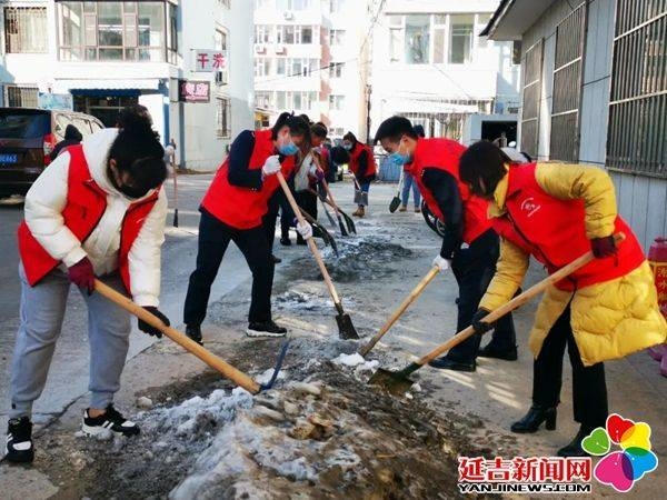 【延吉新时代文明实践】河南街道各社区开展“爱在吉林”学雷锋主题志愿服务活动