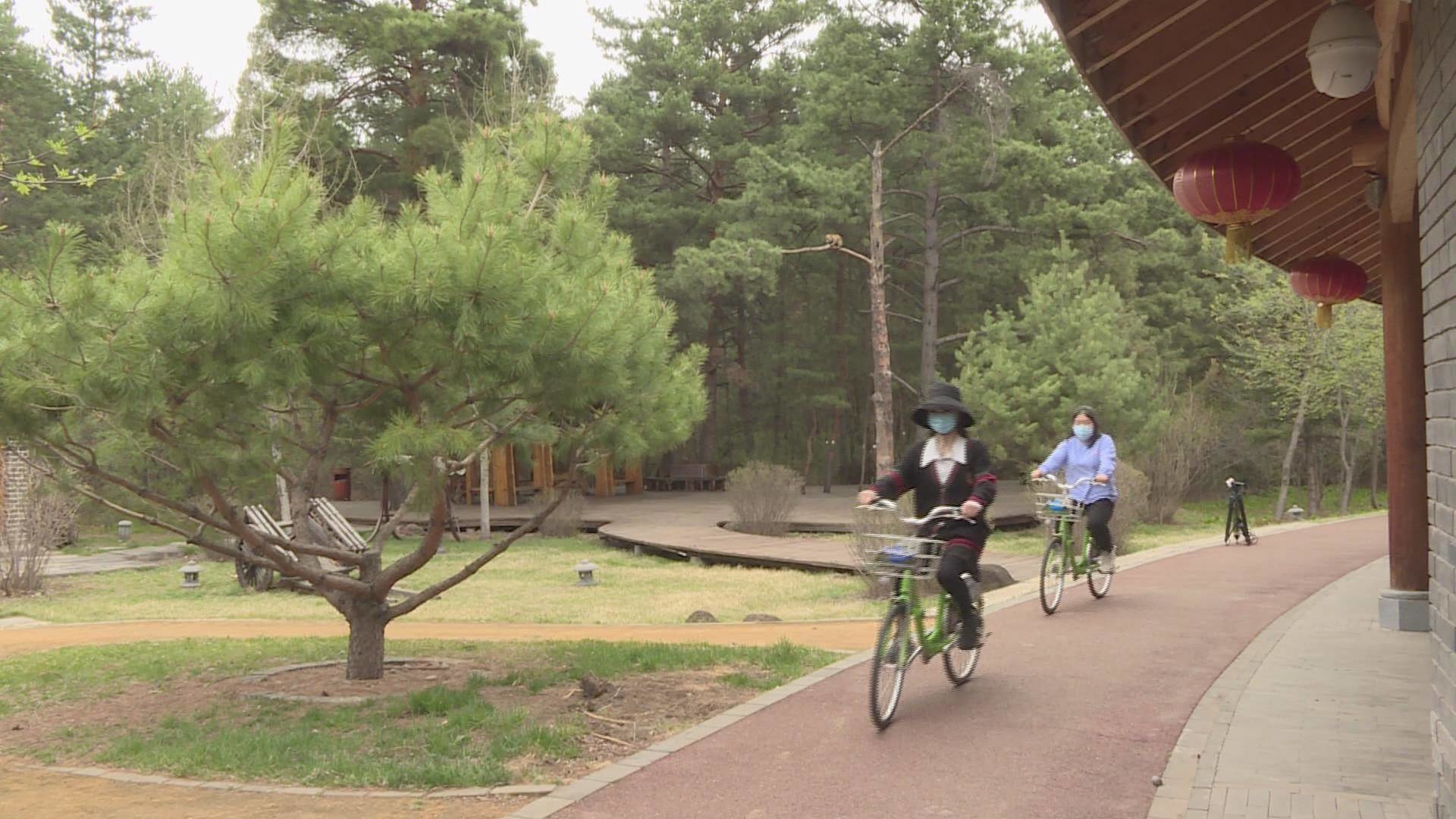 公共自行车：长白山“小绿”整装待发 带您尽享春日好风光