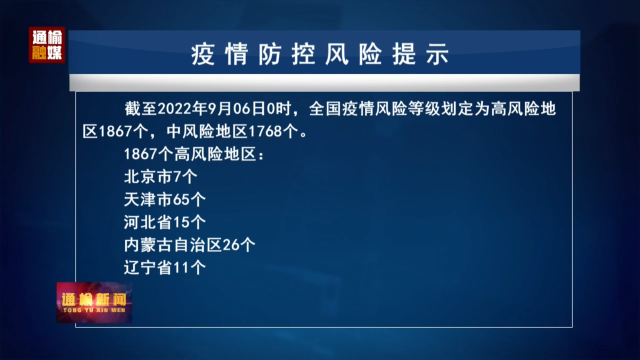 9.6 疫情防控风险提示