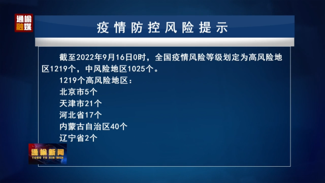 9.16 疫情防控风险提示