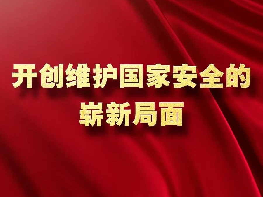 开创维护国家安全的崭新局面——新时代中国维护国家安全述评