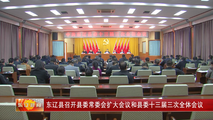 东辽县召开县委常委会扩大会议和县委十三届三次全体会议