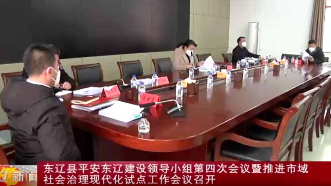 东辽县平安东辽建设领导小组第四次会议暨推进市域社会治理现代化试点工作会议召开